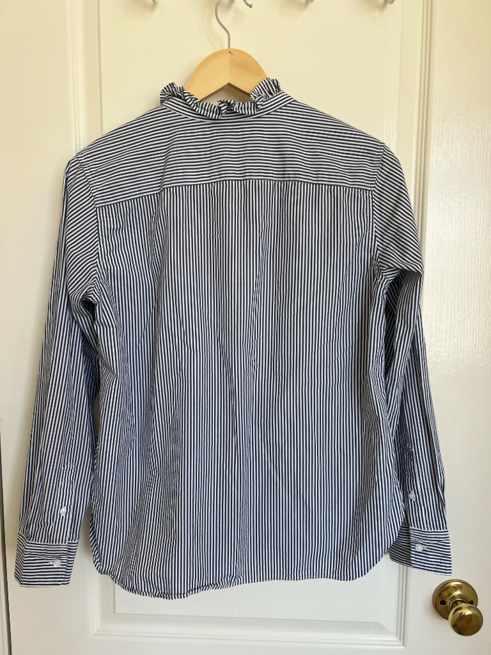 JCrew Jules Ruffle-Collar Shirt - Picture 4 of 4